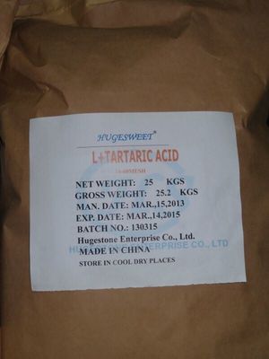 C4H6O6 塩基酸 CAS 526-83-0 構造配列付きの正常保存