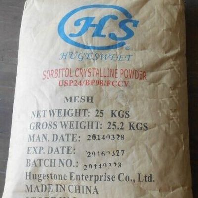 食品用甘味料 ソルビトール C6H14O6 CAS 50-70-4 密度 1.489 g/cm3