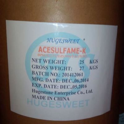 優れた性能 アセスルファム-K 自然食品成分 Mfcd00043833 C4H4KNO4S